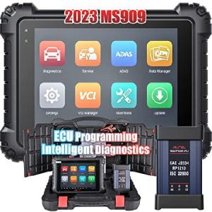 Autel MaxiSys MS909 Scanner : 2023 Auto Diagnostic Scan Tool Upgraded of MS908SP/MaxiSys Elite, Topology Module Mapping, Intelligent Diagnostics, ECU｜importstore-maron