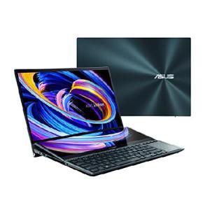 ASUS ZenBook Pro Duo 15 OLED UX582 Laptop, 15.6” 4K Touch Display, Intel Core i9-12900H, 32GB RAM, 1TB SSD, GeForce RTX 3070 Ti, ScreenPad Plus, Wind