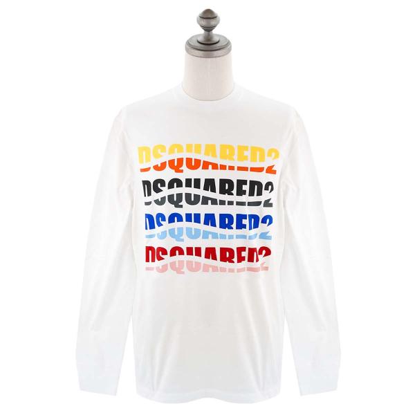 DSQUARED2 ディースクエアード 長袖Tシャツ S74GD1142 S23009 メンズ トッ...