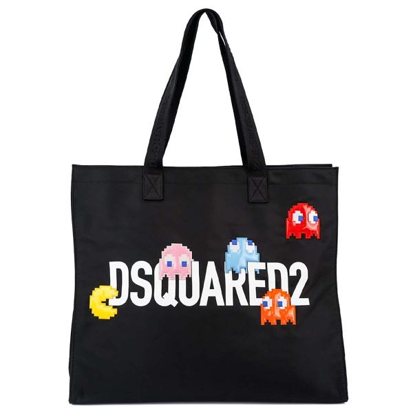 DSQUARED2 ディースクエアード トートバッグ S82SP0075 PAC MAN TOTE ...