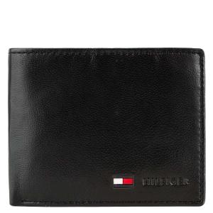 TOMMY HILFIGER トミー　ヒルフィガー 二つ折り財布 31TL25X020 Passcase coin wallet メンズ 001 BLACK ブラック