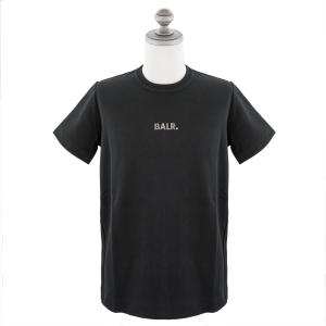 BALR ボーラー 半袖Tシャツ B1112.1051 Q-Series Straight T-shirt メンズ Jet Black ブラック