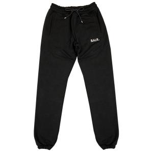 BALR ボーラー スウェットパンツ B1411.1059 Regular Satin Football Sweatpants メンズ Black ブラック｜インポートショップTERESA