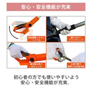 電動のこぎり ヤードフォース 電動 高枝 のこ...の詳細画像4