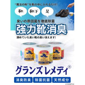 3個セット 靴用消臭剤 グランズレメディ 50...の詳細画像3