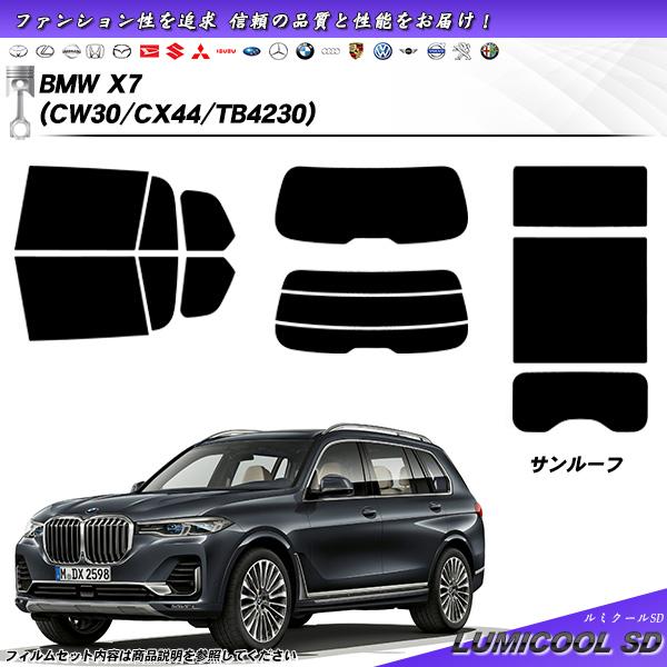 BMW X7 (CW30/CX44/TB4230) ルミクールSD サンルーフオプションあり UV9...