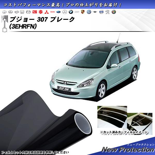 プジョー 307 ブレーク (3EHRFN) ニュープロテクション カット済みカーフィルム リアセッ...