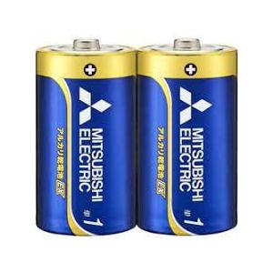 アルカリ乾電池 単1形 2本パック 10個セット（20本） LR20EXD/2S 長持ちハイパワー EXシリーズ  三菱電機