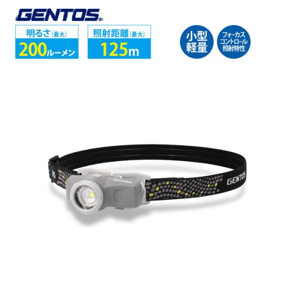 ヘッドライト コンパクトライト 乾電池式 GENTOS ジェントス CP-131D 爆買