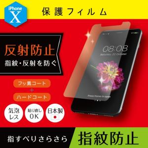 iPhoneX アイフォン10 アイホン10 保護フィルム  反射防止フィルム｜imprinc