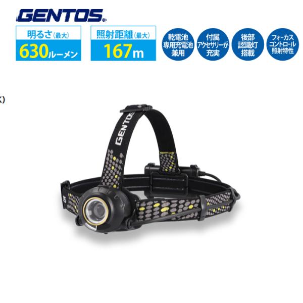ヘッドライト コンパクトライト 充電式 GENTOS ジェントス HW-K533H お取り寄せ 爆買