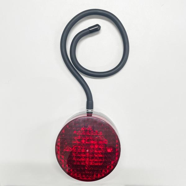 送料無料 回転灯 電池式 人感 LED赤色灯 防雨 パトピカIII SLR85ARM フレキシブルア...