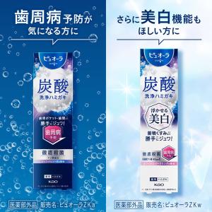 ピュオーラ 炭酸ハミガキ浮かせる美白 1セット...の詳細画像3