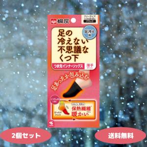 足の冷えない不思議なくつ下 つま先インナーソックス 2個セット 暖かい靴下 靴下 暖かい 快温ソックス