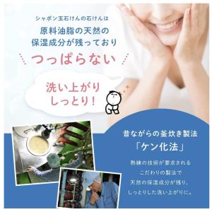 シャボン玉石けん 浴用 バスサイズ 無添加せっ...の詳細画像1