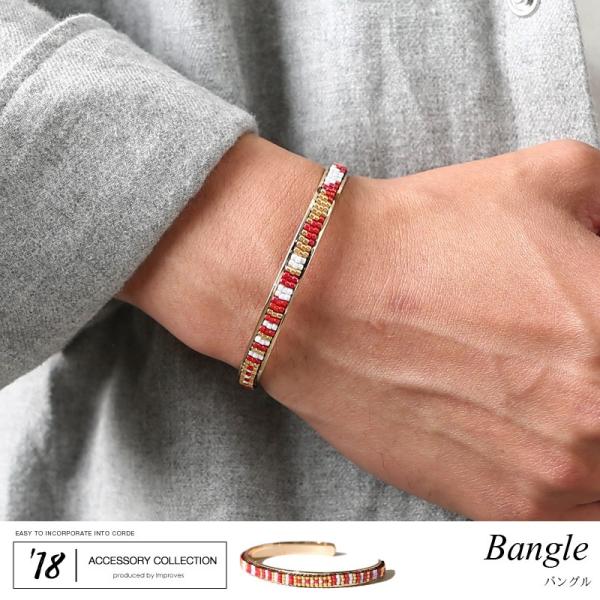 バングル ブレスレット アクセサリー メンズ ビーズ プレゼント