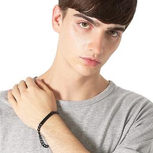 プレートブレスレット アクセサリー メンズジュエリー 黒 チェーン メンズファッション メンズ 韓国ファッション 321 Improves インプローブス 通販 Yahoo ショッピング
