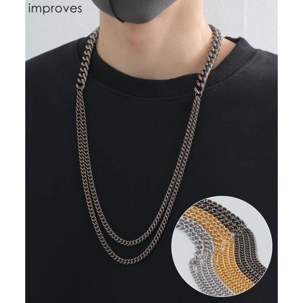 ネックレス メンズ 2連 ターラントチェーン 小物 アクセサリー セレクト アメカジ カジュアル 古...