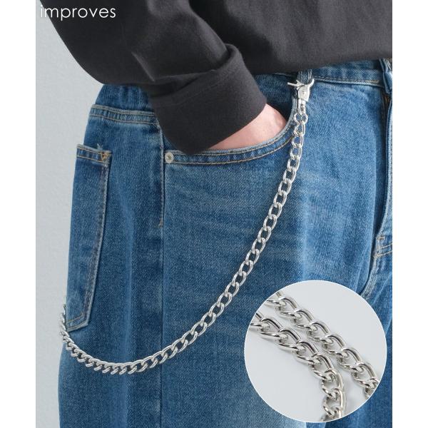 ウォレットチェーン メンズ ケーブルチェーン 小物 アクセサリー ユニセックス セレクト アメカジ ...