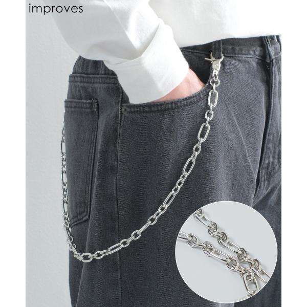 ウォレットチェーン メンズ ケーブルチェーン 小物 アクセサリー ユニセックス セレクト アメカジ ...