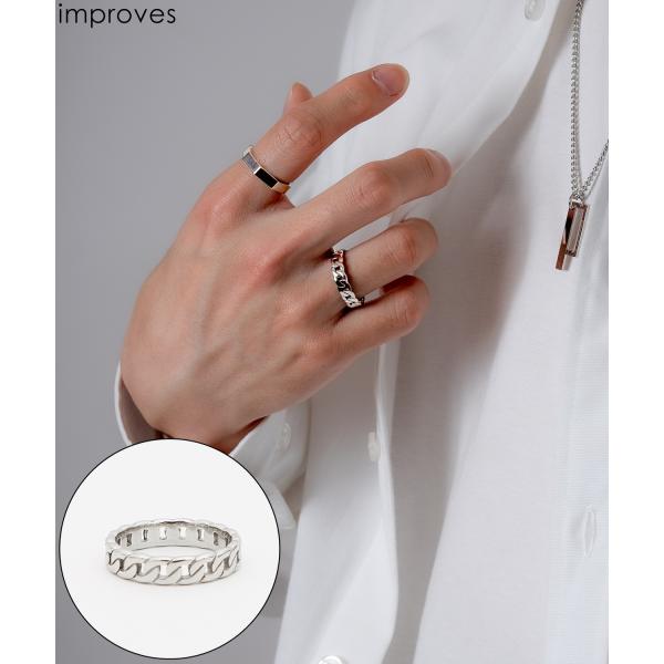 リング ピアス メンズ レディース 指輪 スリムリング アクセサリー アメカジ カジュアル スケータ...