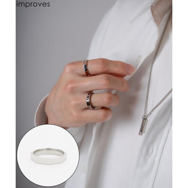 リング ピアス メンズ レディース 指輪 スリムリング アクセサリー アメカジ カジュアル スケータ...