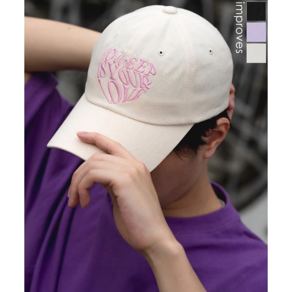 キャップ メンズ ハートロゴ 刺しゅう 帽子 セレクト アメカジ カジュアル 古着MIX スケーター...