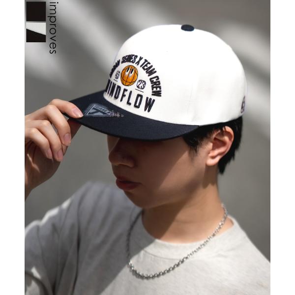 キャップ メンズ バスケット ロゴ ストレートキャップ セレクト アメカジ カジュアル 古着MIX ...