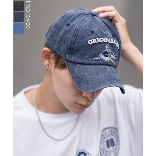 キャップ メンズ ヴィンテージ加工 ベースボールキャップ 帽子 大人カジュアル アメカジ カジュアル...
