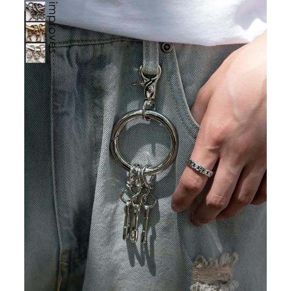 キーホルダー メンズ カラビナ キーケース キーリング セレクト アウトドア アメカジ カジュアル ...