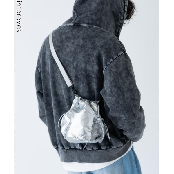 ショルダーバッグ メンズ メタリック カバン 鞄 タウンユース フェス ライブ イベント  カジュア...