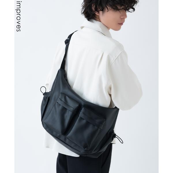 ショルダーバッグ メンズ 合皮 レザー カバン 鞄 通学 通勤 旅行 きれいめ カジュアル 古着MI...