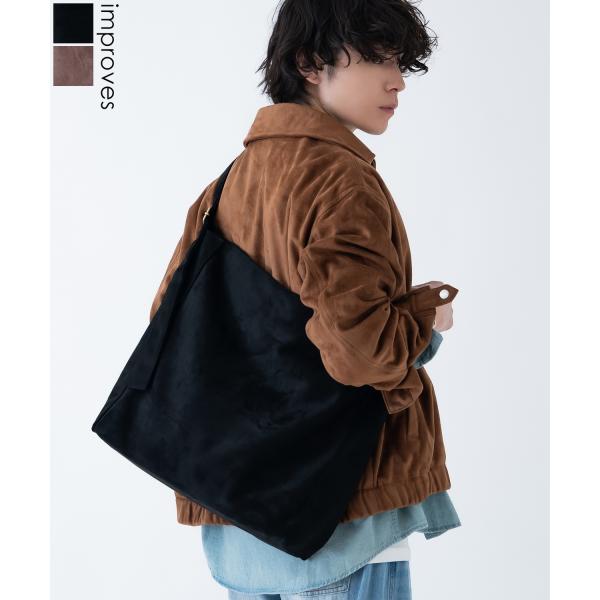 ショルダーバッグ メンズ スエード調 カバン 鞄 通学 通勤 旅行 きれいめ カジュアル 古着MIX...