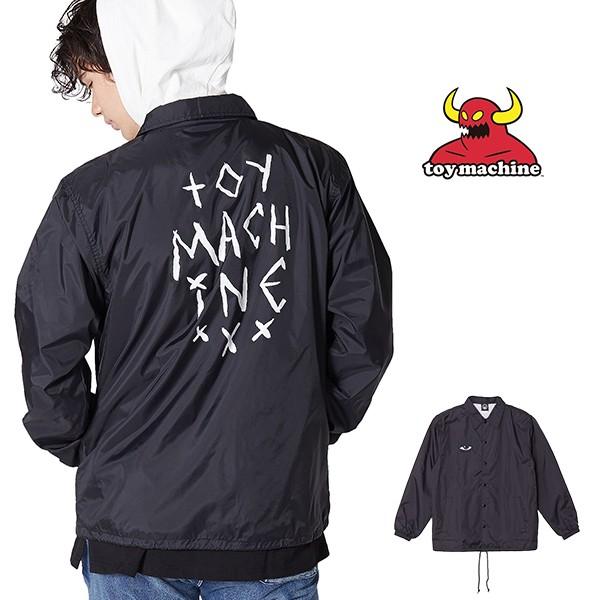 TOY MACHINE トイマシーン コーチジャケット メンズ ナイロン ジャケット 春 アウター ...