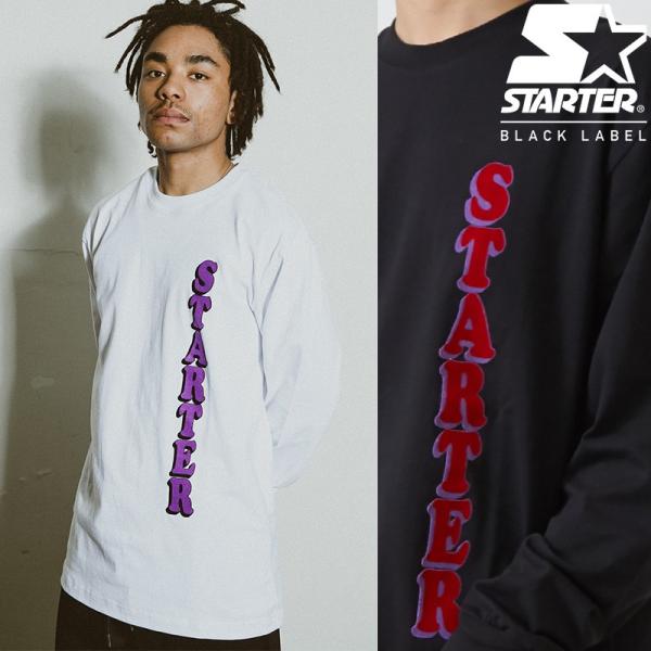 STARTER BLACK LABEL スターターブラックレーベル メンズ  ロンT 長袖 長袖Tシ...