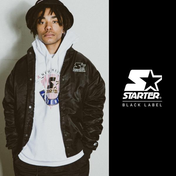 STARTER BLACK LABEL スターターブラックレーベル スタジャン メンズ 防寒着 ショ...