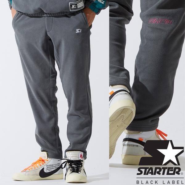 STARTER BLACK LABEL スターターブラックレーベル トラックパンツ メンズ フリース...