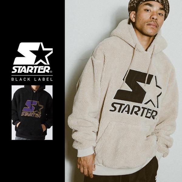 STARTER BLACK LABEL スターターブラックレーベル ボアパーカー メンズ もこもこ ...