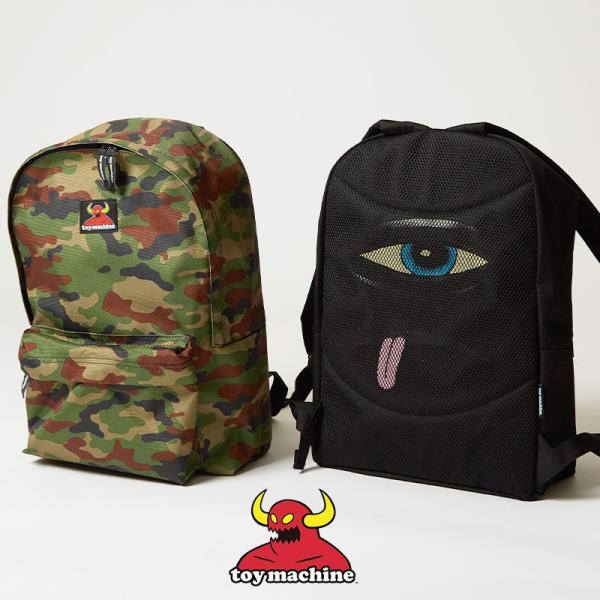 TOY MACHINE トイマシーン デイバッグ メンズ リュックサック リュック カバン 鞄 かば...