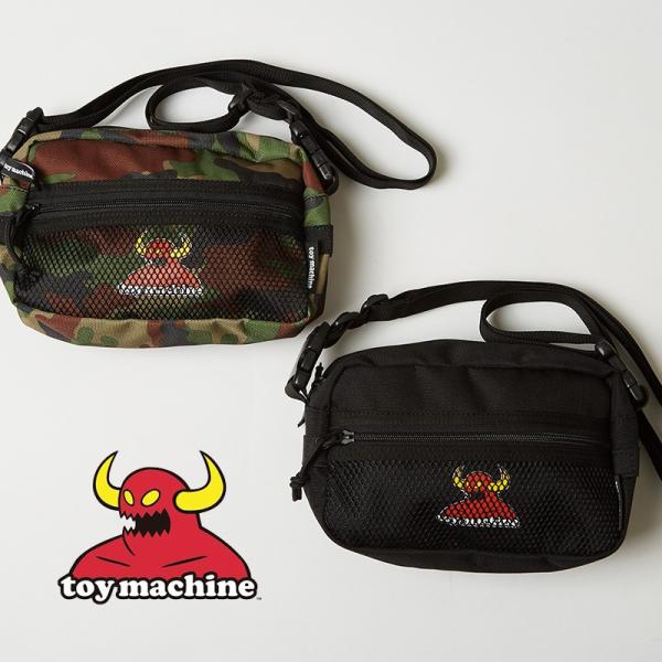 TOY MACHINE トイマシーン サコッシュ メンズ おしゃれ 迷彩柄 カモフラ柄 カモフラージ...