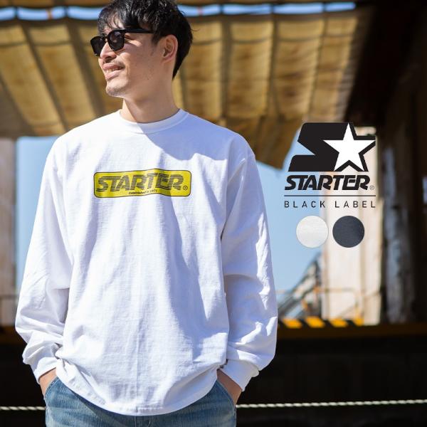 STARTER BLACK LABEL スターターブラックレーベル ロンT メンズ 長袖Tシャツ ロ...