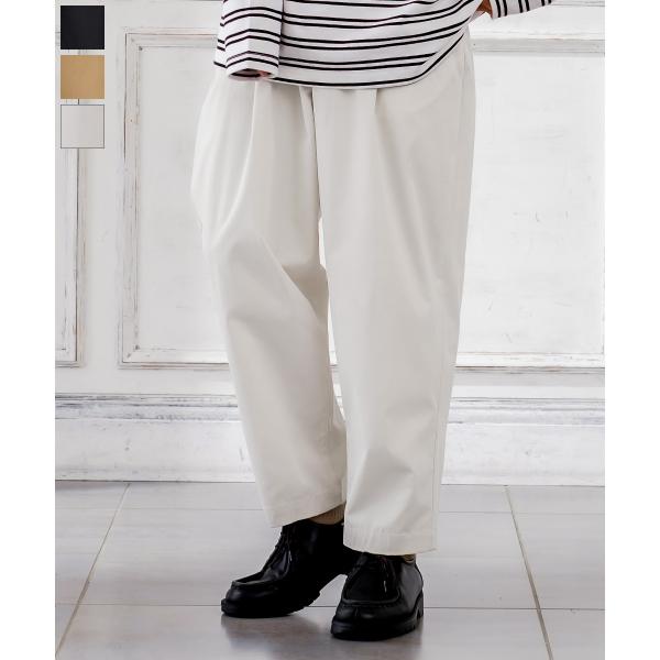 ワイドパンツ メンズ ビッグシルエット オーバーサイズ 大きいサイズ 無地 白 黒 テーパードパンツ...