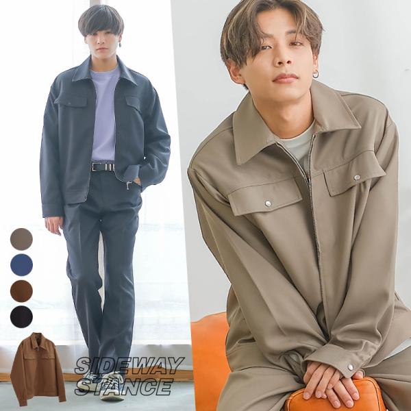 ジャケット メンズ セットアップ対応 SIDEWAY STANCE サイドウェイスタンス スタプレ ...