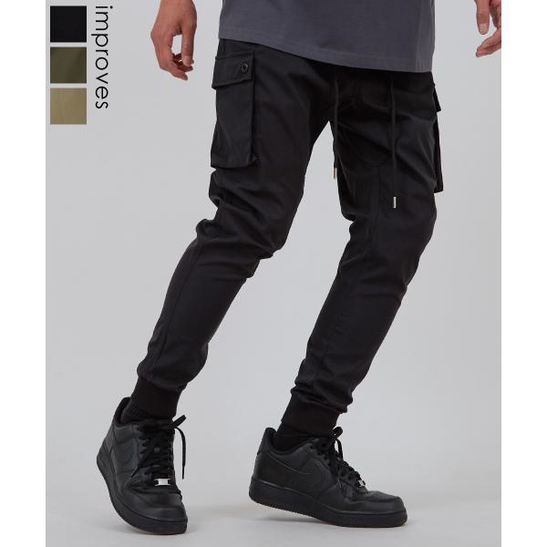 カーゴパンツ メンズ ワークパンツ ジョガーパンツ サルエルパンツ スキニーパンツ テーパード チノ...