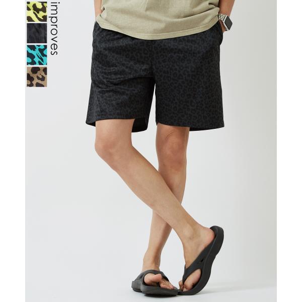 ショートパンツ メンズ レディースダンボール素材 カーゴパンツ 膝上丈 ハーフパンツ 総柄 アメカジ...