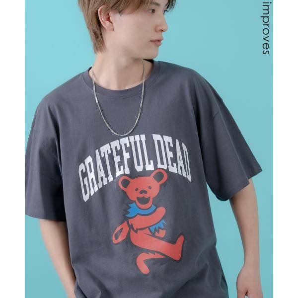 Tシャツ メンズ レディース  GRATEFUL DEAT キャラクター トップス ルーズフィット ...