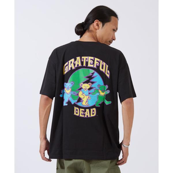 Tシャツ メンズ レディース  GRATEFUL DEAT キャラクター トップス ルーズフィット ...