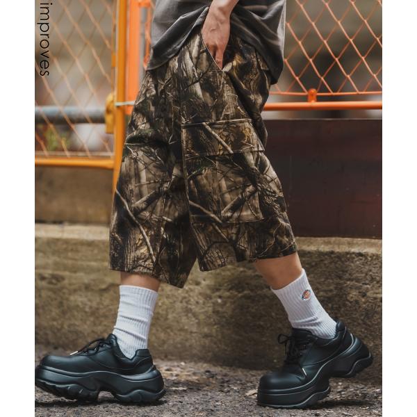 カーゴショーツ メンズ レディース カーゴパン ミリタリー カジュアル アメカジ ストリート スケー...
