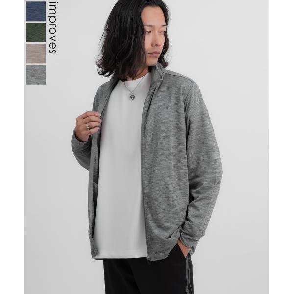 トラックジャケット ジャージ メンズ ブルゾン ジップアップ ストレッチ アウター スポーツ トレー...