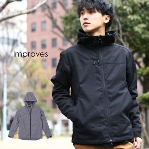 スーツ生地 マウンテンパーカー メンズ マウンテンパーカ 春 アウター